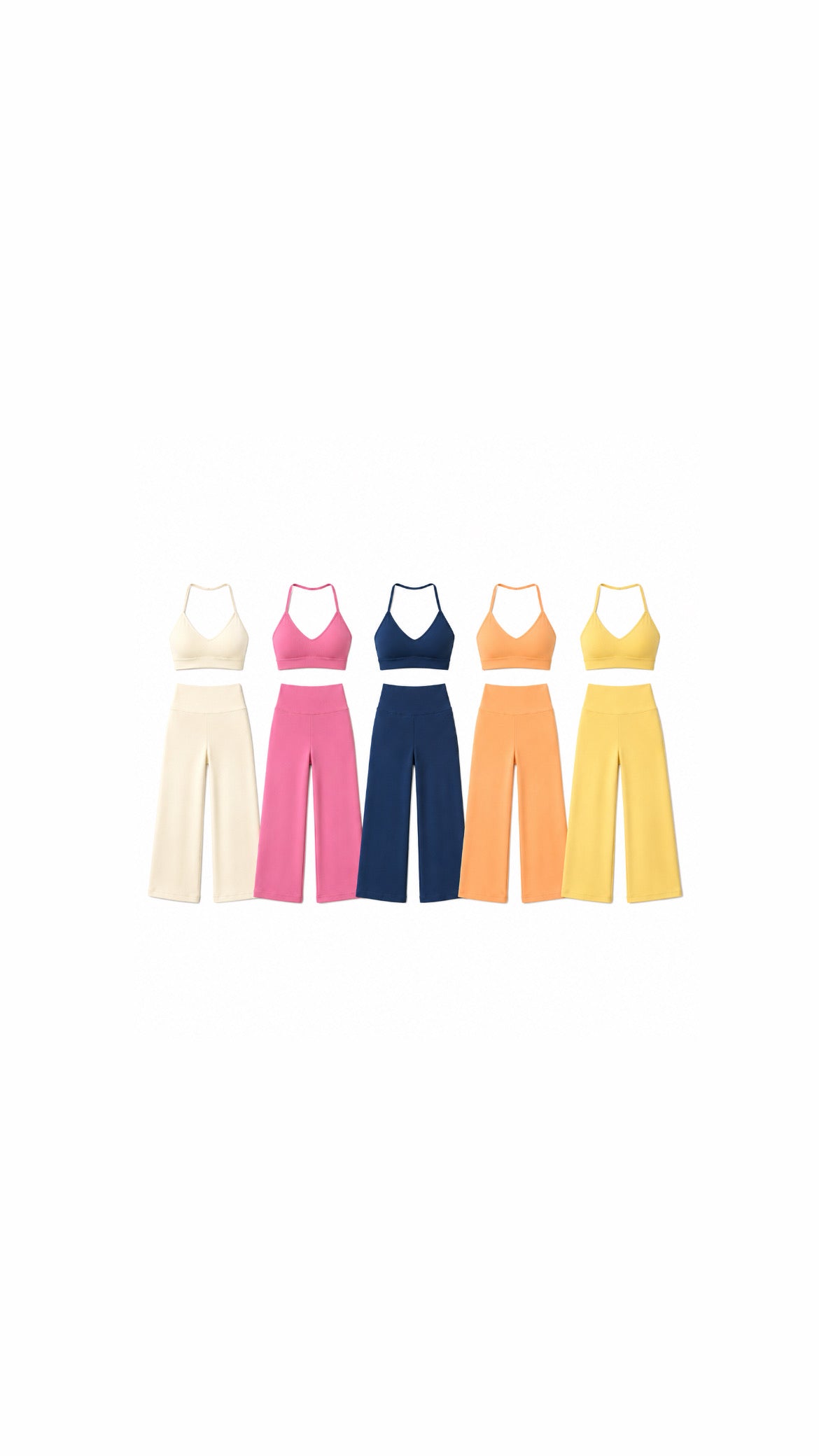 2 piece capri yoga set x bra